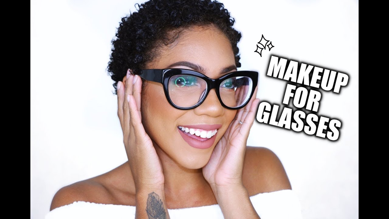 MAKEUP FOR GLASSES HOW TO AVOID THE DENT YouTube