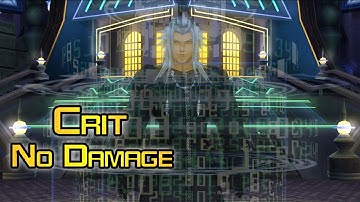 Data Xemnas No Damage (Critical Mode) - Kingdom Hearts 2 Final Mix