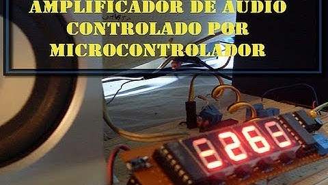 Amplificador con PIC12F675 y TDA7449