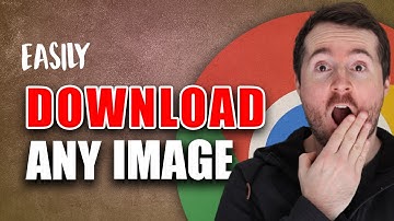 ONE CLICK - How To Download ANY Image From Any Website!