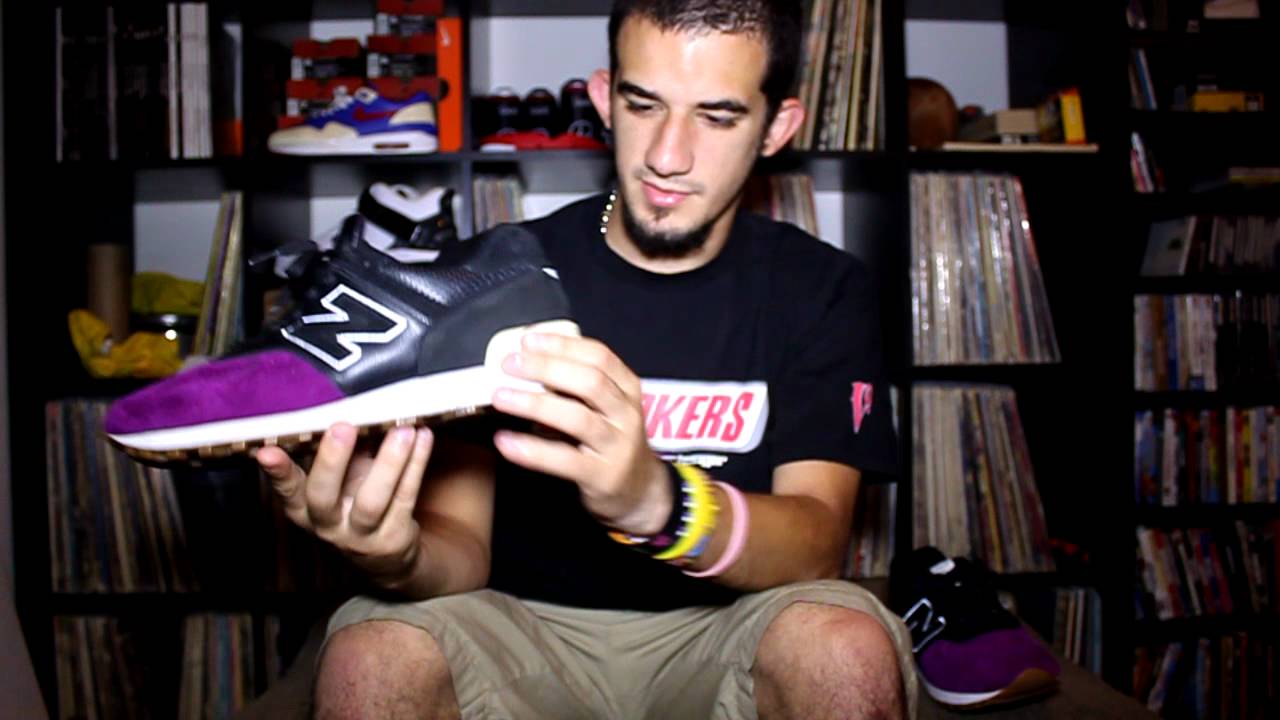 Purple Devil New Balance 576 - YouTube