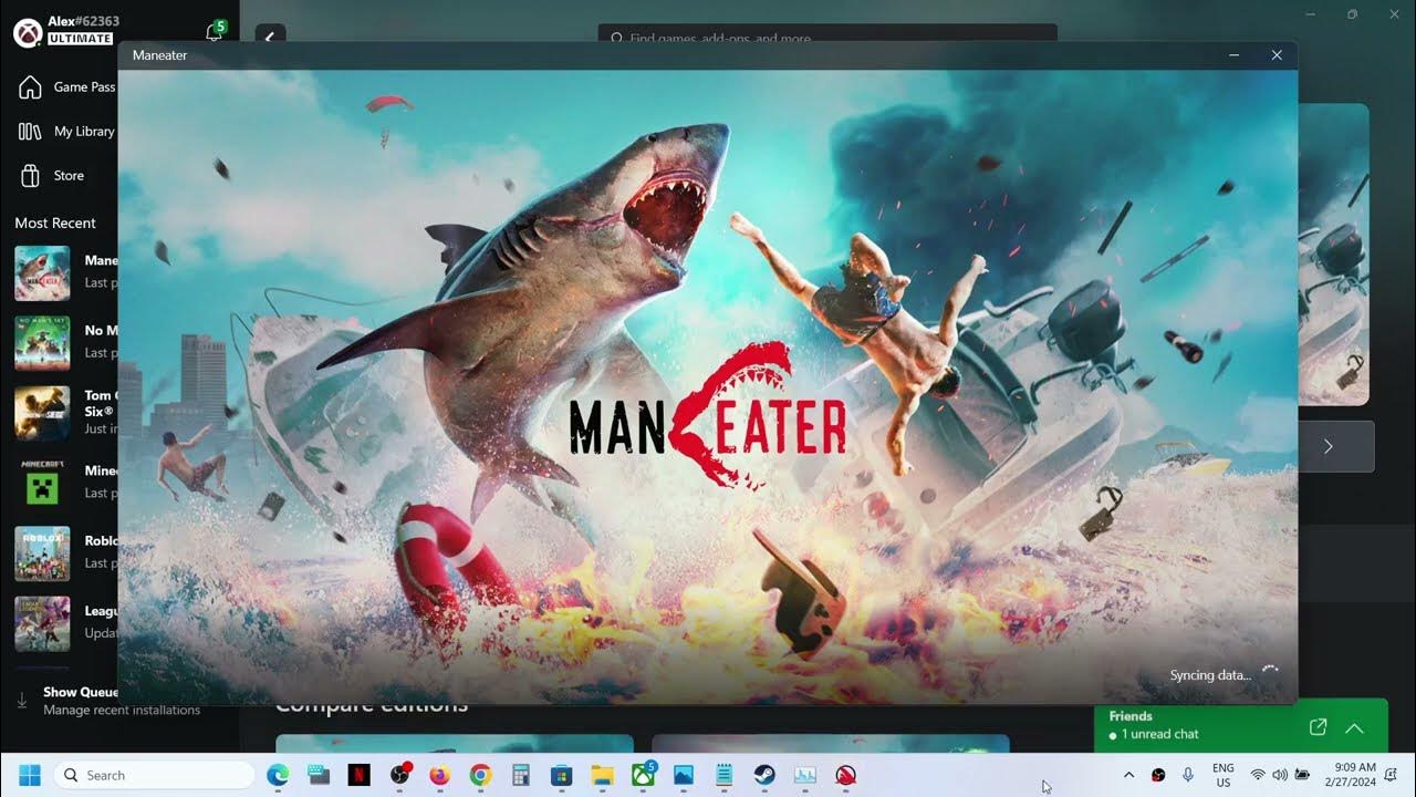 Fix Maneater Stuck On Syncing Data After The Launch On PC (Xbox Game Pass) YouTube