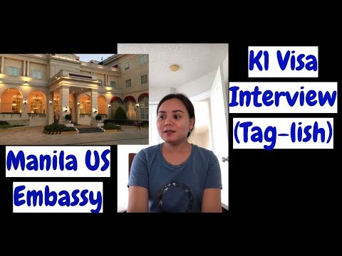 K1 Visa Interview Experience 2018