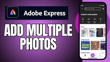 How to Add Multiple Photos on Adobe Express 2025?