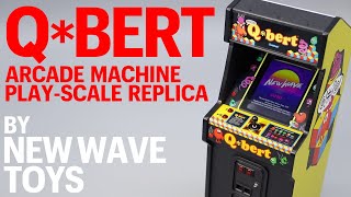 New Wave Toys Qbert x Replicade 1/6 Scale Arcade Machine Unboxing & Review
