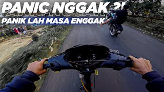 NYERANG DALAN ANYAR BERSAMA SUPRA BAPAK 200cc || Berbagai macam helikopter ada disini genk !