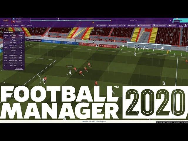 Football Manager 2022 First Look 3D Match Engine Gameplay 