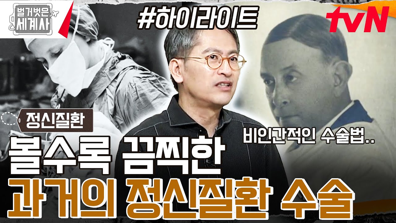 산업혁명 이후 정신질환자 증가?! 충격적인 정신의학계 생물학적 치료법 #highlight #벌거벗은세계사 EP.122