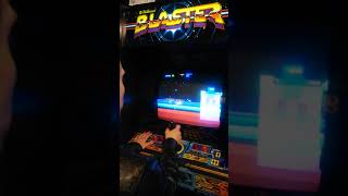Blaster arcade game play
