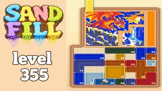 Sand Fill: Block Puzzle level 355 gameplay walkthrough 