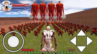 I BECAME SCP-096! VS RULK ARMY & GIANT TITAN!? In Garry's Mod