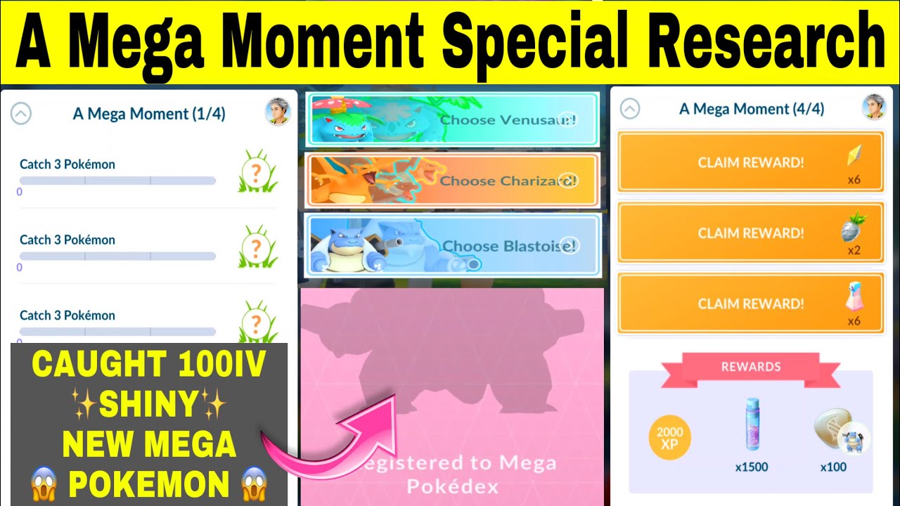 Pokémon Go: 'A Mega Moment' event guide