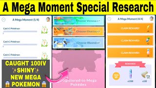 Pokémon Go A Mega Moment research steps, best Choose Path choice and  rewards