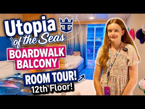 Utopia of the Seas | Boardwalk Balcony - 12th Floor | Full
