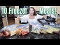 10 Incredible Freezer Meal Recipes! Dump & Go! Best Freezer Meals You Will Make! No Skill Involved!