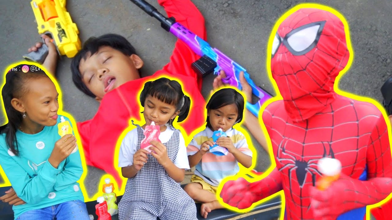 PARODI LUCU SUPERHERO | GREENFIELDS YOGURT | SQUID GAME SATU KAKI | Princess Rara