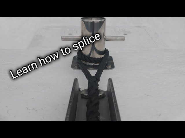 How to splice rope 