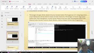 Penjelasan dari Percabangan,Perulangan,Array, dan function di C++