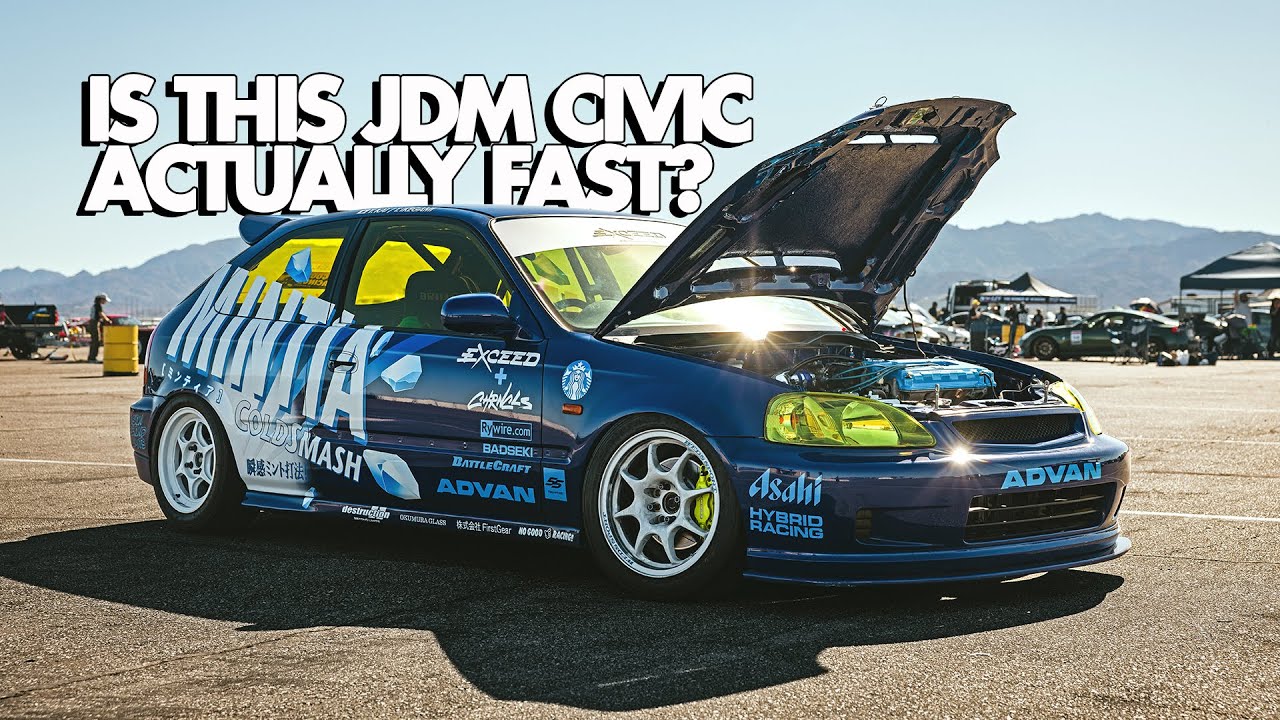 Civic from Osaka hits a California race track for the first-time