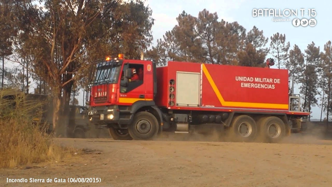 CÁCERES | Incendio Forestal en la Sierra de Gata (06/08/2015)
