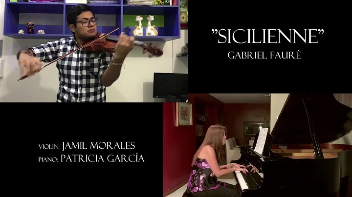 VON PARADIES - Sicilienne / Jamil Morales, violn - Patricia Garca, piano