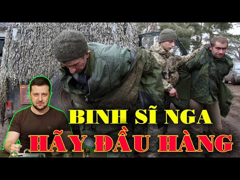 Cập nhật Nga Vs Ukraine: TT Ukraine kêu gọi lính Nga đầu hàng và bỏ vũ khí  chạy khỏi chiến trường - YouTube