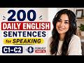 200 Daily English Sentences for Speaking (C1–C2) | Speak Fluently | Podcast Part 16