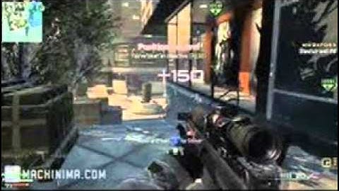 MW3: My First Quick Scope in the game