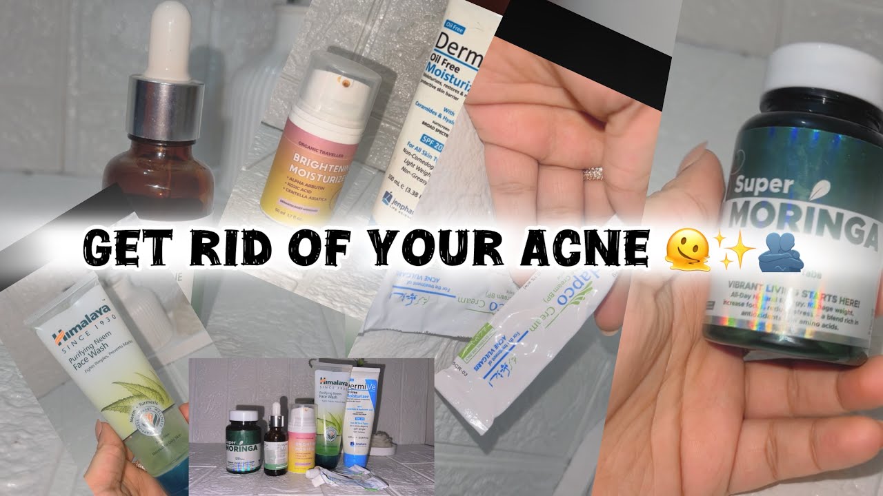 Get Rid of your Acne with these products 🥹✨