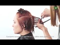 Как сделать асимметричный боб How to: asymmetric bob. parikmaxer tv парикмахер тв