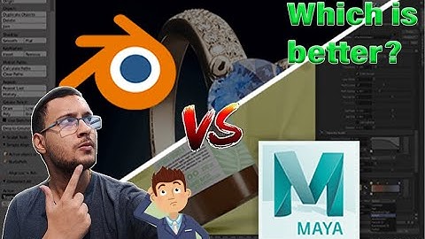 Maya vs Blender hindi