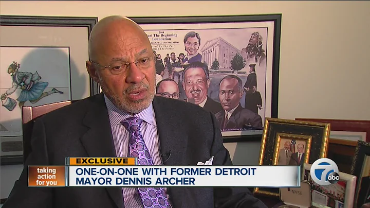 One-on-one with former Detroit mayor Dennis Archer