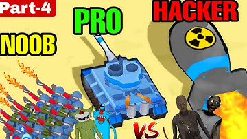 NOOB vs PRO vs HACKER in Army Commander Game With Oggy And Jack vs Granny & Grandpa 😂 Oggy Game