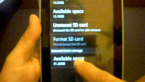Gpad G10 Quick settings overview