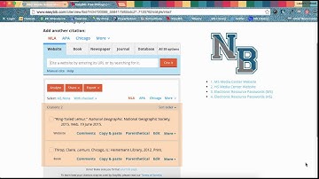 EasyBib Basics Video