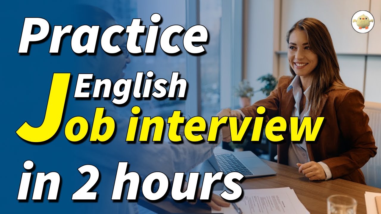 Practice Confident English Job Interview in 3 Hours | Job Interview for ...