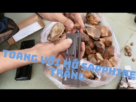 Video Săn tìm đá quý . Sapphire trắng khó đỡ ca này... - youtube