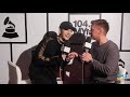 GOT7's Jackson Wang Talks Music & Fashion With Dave Styles At The GRAMMYs!