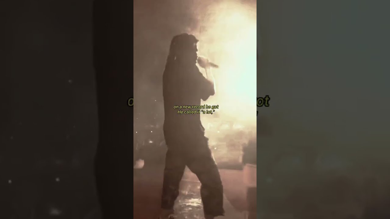 J.Cole performing his feature on 'A Lot' LIVE 