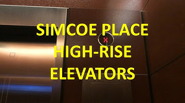 Dover High Speed Elevators (High-Rise) @ Simcoe Place Toronto, ON (HD Retake)