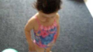 Dee Dee In Bathing Suit Getting Ready For Ymca 2010-03-31.Avi