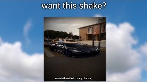 Simple quick shake for capcut tutorial