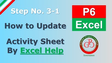 📚 Exercise Time: Update Primavera Project Activity sheet DIRECTLY with Excel Spreadsheet