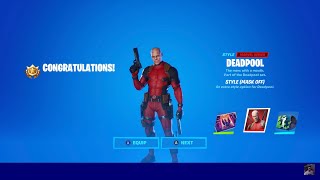 Fortnite - Location Of Deadpool's Yacht Party - How To Unlock Unmasked Deadpool (Mask Off) - Week 8