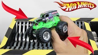 Experiment Shredding Hot Wheels  Toy Car | The Crusher