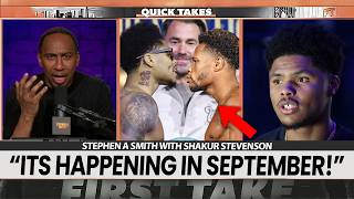 Shakur Stevenson CALLS OUT Devin Haney to Fight At 144 Catchweight!
