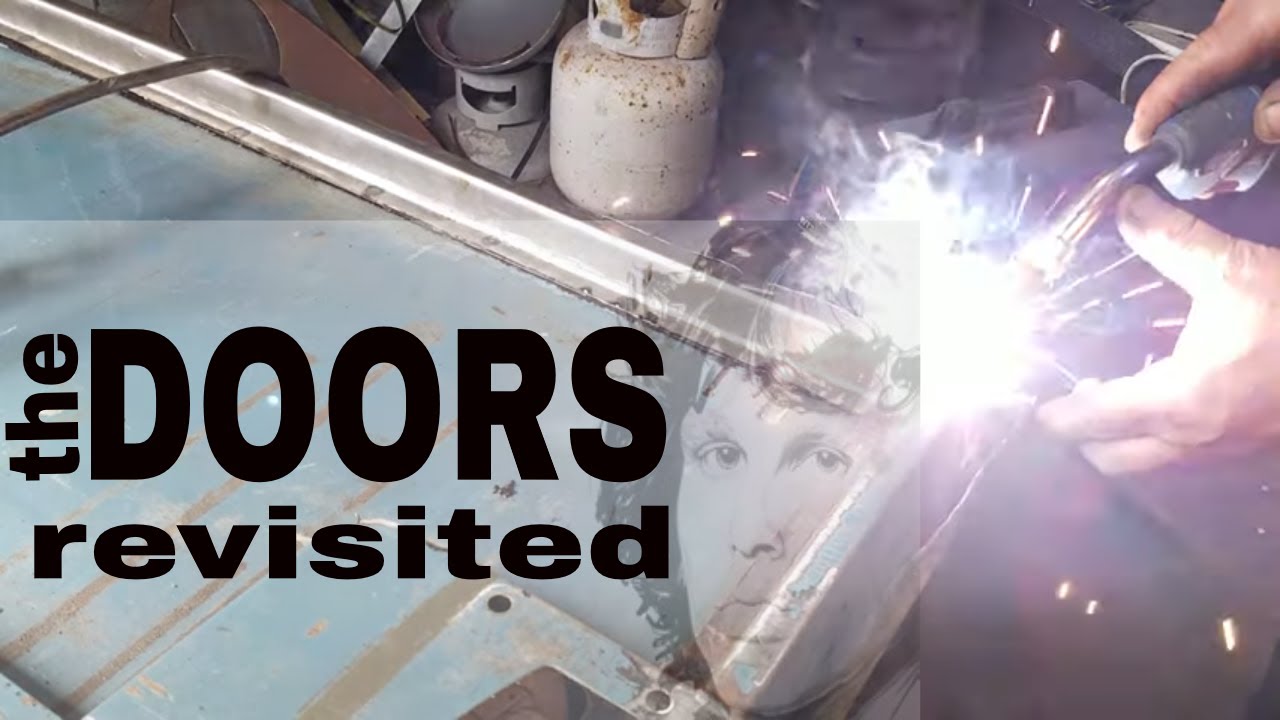 Land Rover Rusty Frame Land Rover Door frame Rust Repairs- Make and fit new bottom frame ...