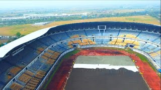 Update Terbaru Renovasi GBLA ‼️ Lapangan Utama Sudah Ditimbun Pasir