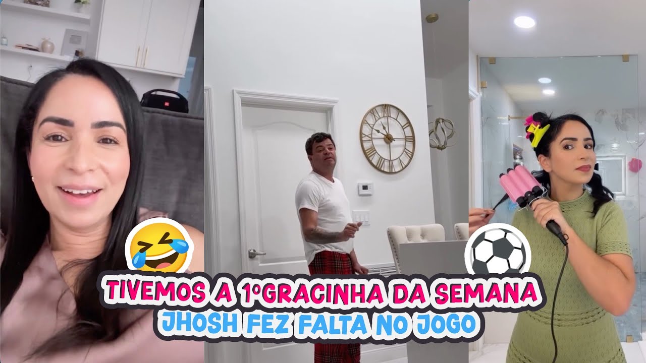 TIVEMOS A 1°GRACINHA DA SEMANA+JHOSH FEZ FALTA NO JOGO!