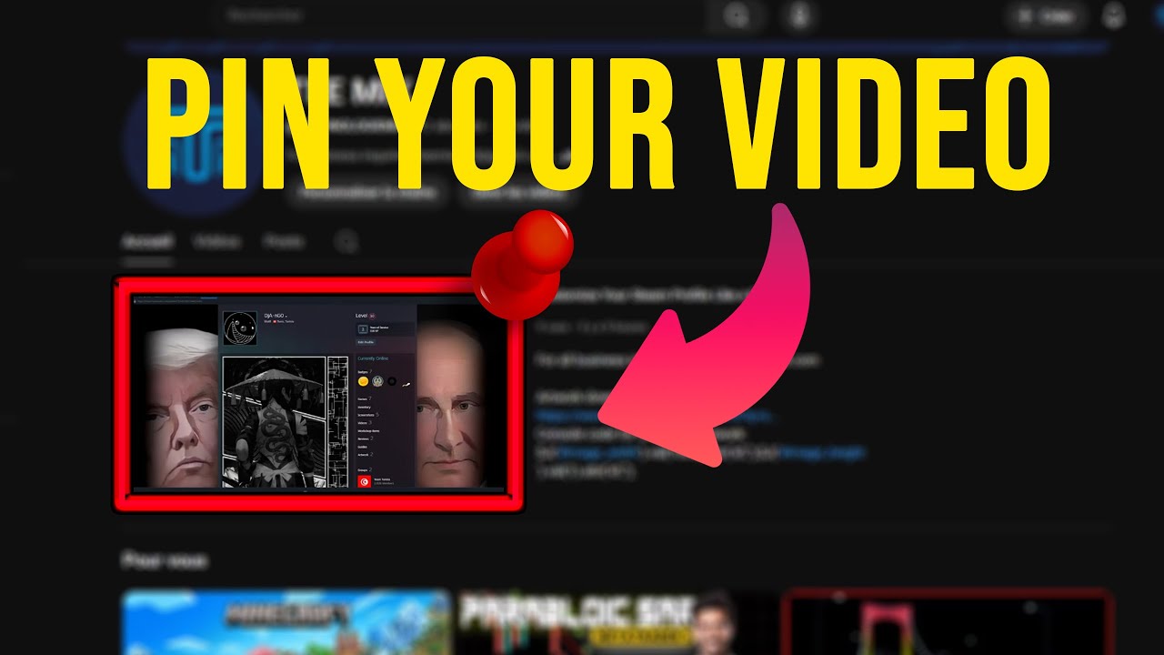 How To Pin a Video on Your YouTube Channel Full Guide - YouTube